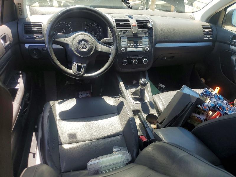 2010 Volkswagen Jetta VIN 3VWAZ7AJ8AM105293 COPART salvage auction — REAR END, Ca - Salvage Certificate, sold $375 on 2026-07-02 (photo 8)