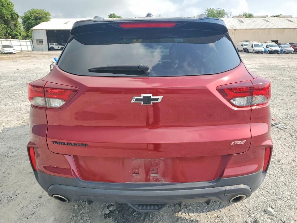 2022 Chevrolet Trailblazer VIN KL79MTSL5NB042290 COPART salvage auction — WATER/FLOOD, Tx - Salvage Title-Flood Damage, sold $3,900 on 2026-07-28 (photo 6)