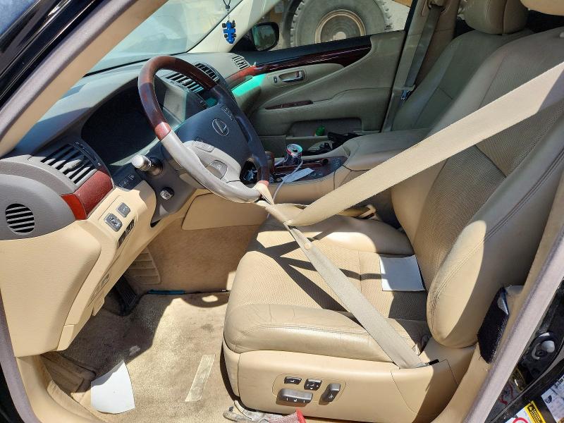 2007 Lexus Ls 460 VIN JTHBL46F975029530 COPART salvage auction — FRONT END, MI - CERTIFICATE OF TITLE, sold $450 on 2026-07-30 (photo 7)
