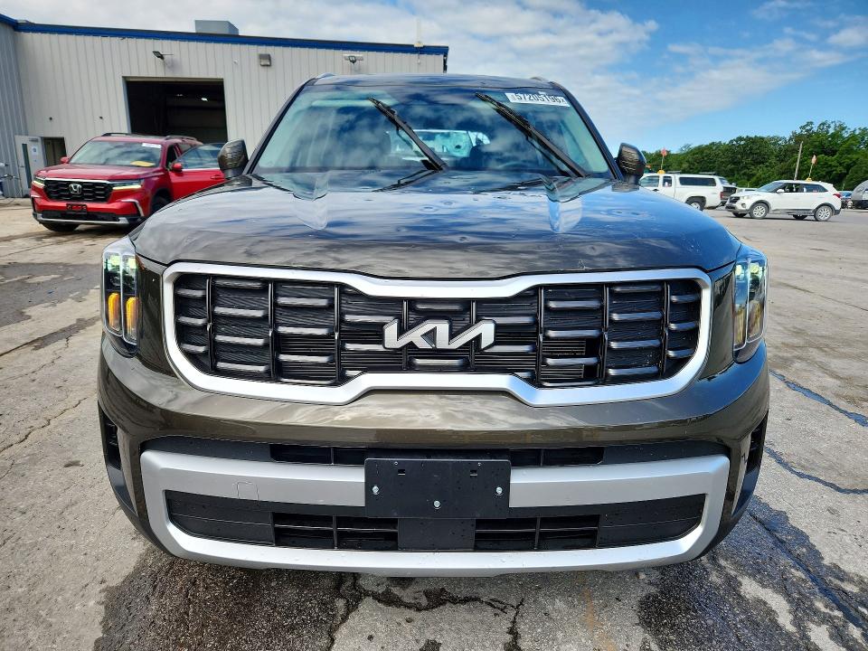 2025 Kia Telluride VIN 5XYP6DGC9SG656246 COPART salvage auction — HAIL, Mo - Salvage Certificate Of Title, sold $175 on 2026-07-29 (photo 5)