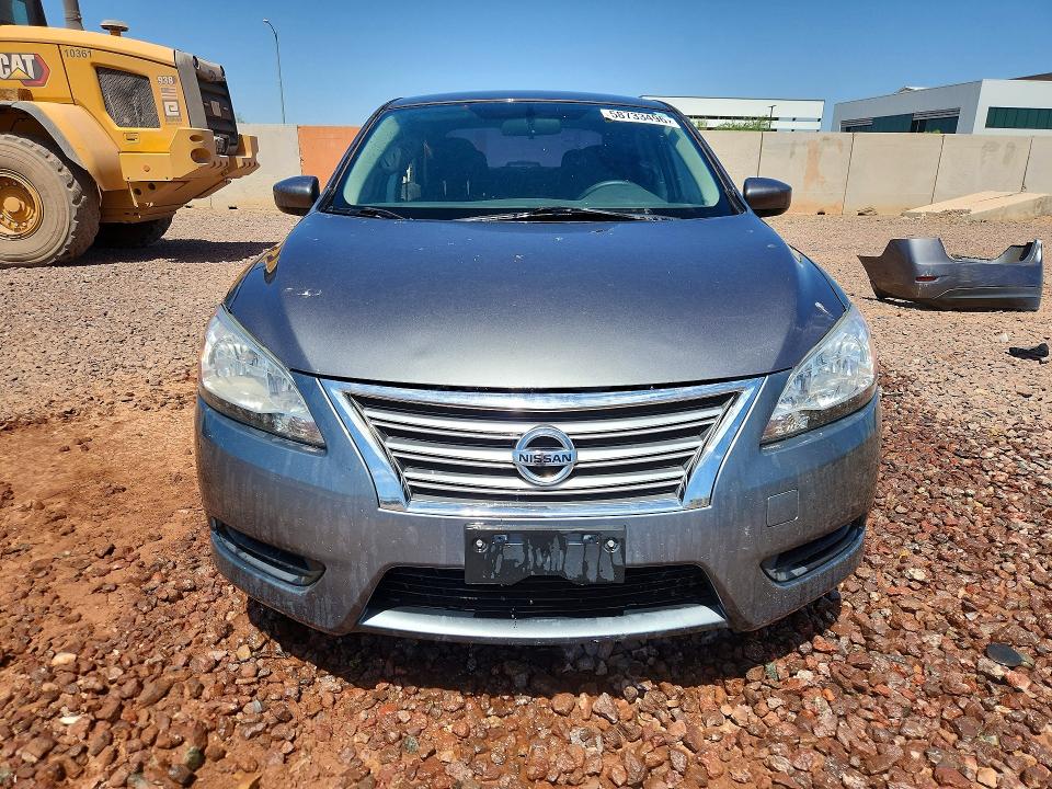 2015 Nissan Sentra VIN 3N1AB7AP8FY239249 COPART salvage auction — SIDE, Az - Cert Of Title - Salvage, sold $775 on 2026-07-02 (photo 5)