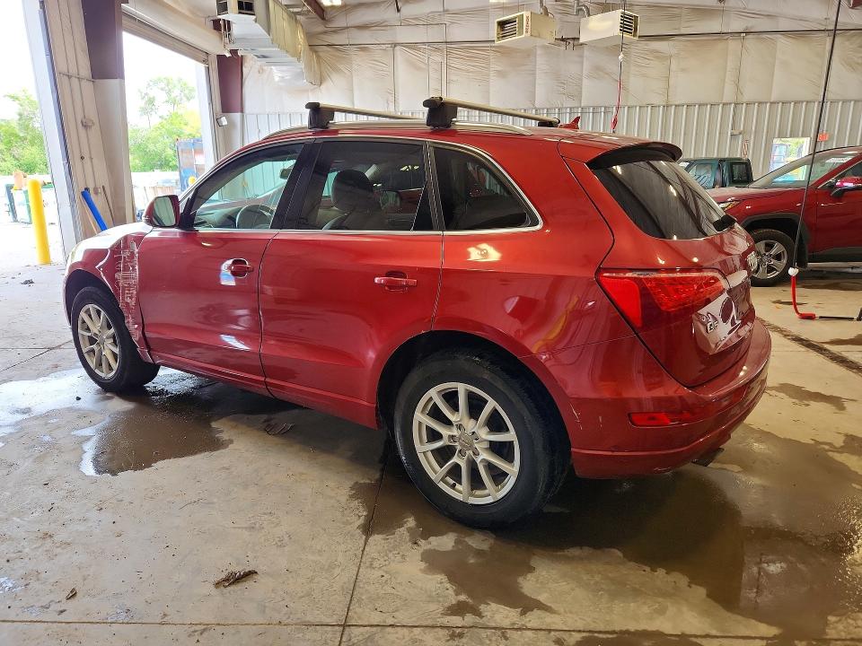 2010 Audi Q5 VIN WA1LKAFP2AA032794 COPART salvage auction — HAIL, Wi - Junked Vehicle Bill Of Sale, sold $625 on 2026-07-13 (photo 2)