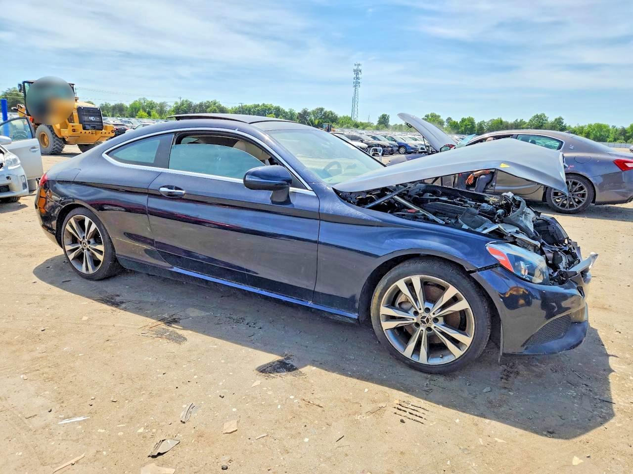2017 Mercedes-Benz C-Class VIN WDDWJ4KB8HF526663 COPART salvage auction — Front End, WV - CERTIFICATE OF TITLE (P), sold $1,450 on 2026-07-01 (photo 4)
