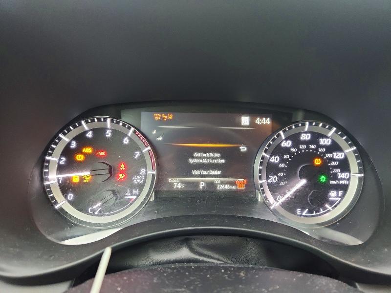 2024 Toyota VIN 5TDKDRAH6RS549279 COPART salvage auction — FRONT END, La - Cert Of Title-Salvage, sold $17,000 on 2026-07-02 (photo 9)