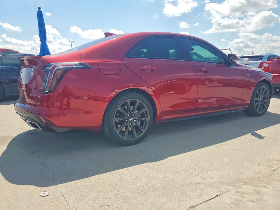 2022 Cadillac Ct4 VIN 1G6DC5RK1N0121074 COPART salvage auction — FRONT END, Tx - Salvage Vehicle Title, sold $8,700 on 2026-08-27 (photo 3)