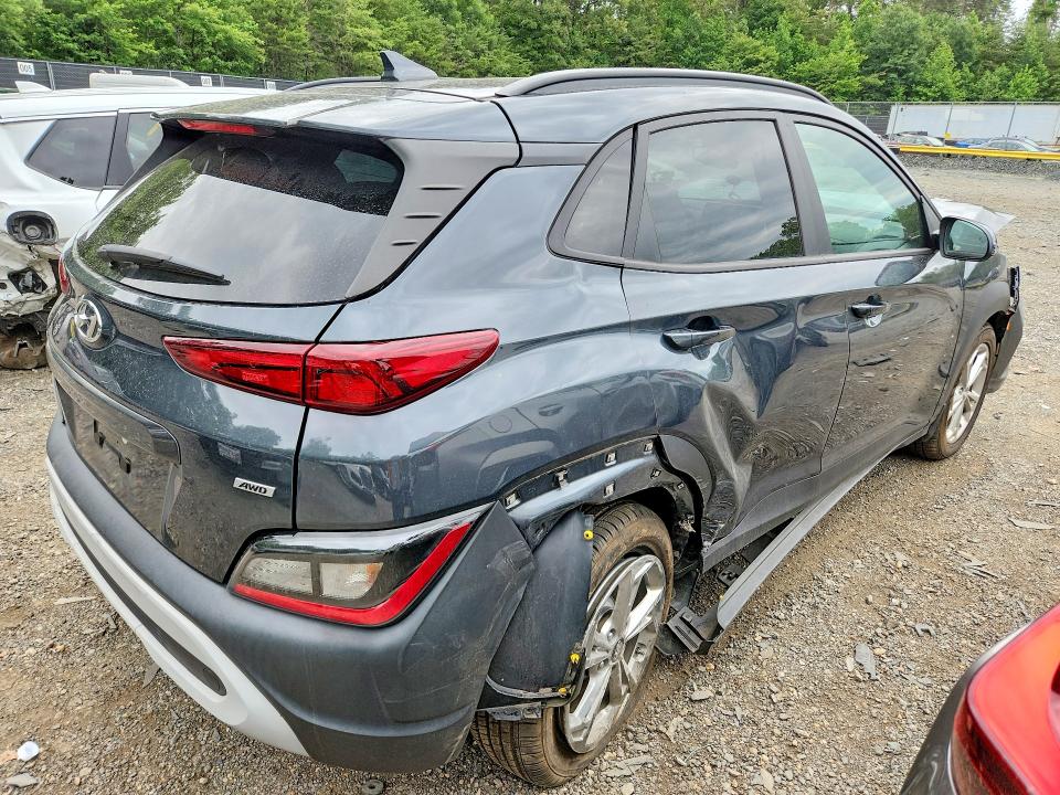 2022 Hyundai VIN KM8K3CAB6NU844413 COPART salvage auction — FRONT END, Md - Cert Of Salvage > 75% Damage, sold $1,600 on 2026-07-02 (photo 4)
