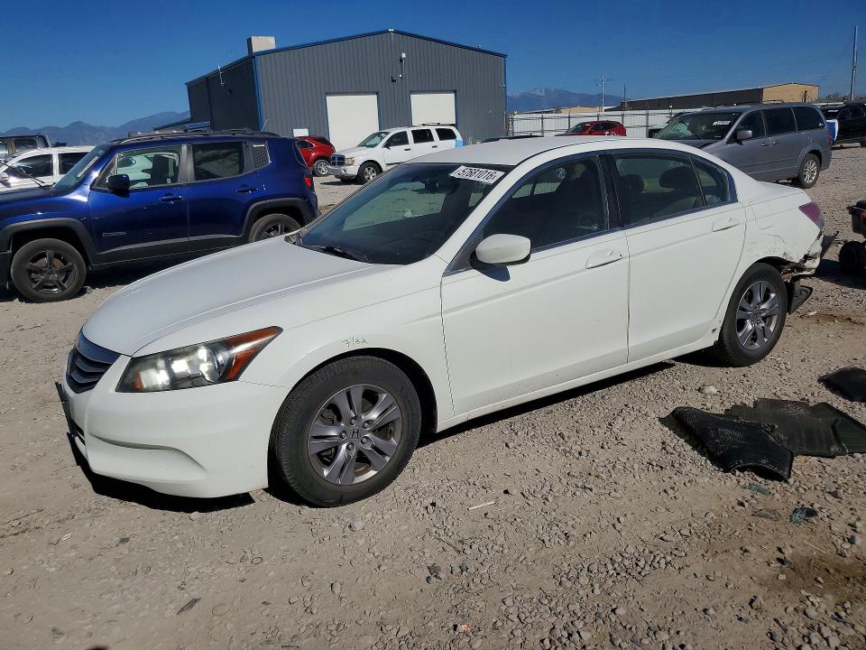 2012 Honda VIN 1HGCP2F45CA072407 COPART salvage auction — REAR END, Ut - Salvage Certificate, sold $1,100 on 2026-07-02 (photo 1)