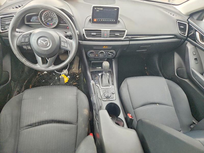 2016 Mazda 3 VIN 3MZBM1U76GM309163 COPART salvage auction — REAR END, Qc - Gravement Accidente, sold $2,400 on 2026-09-08 (photo 8)