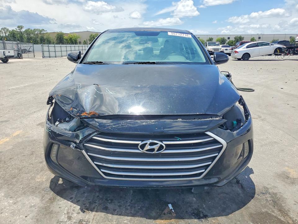 2017 Hyundai Elantra VIN KMHD84LFXHU104402 COPART salvage auction — FRONT END, Fl - Cert Of Title Slvg Rebuildable, sold $1,100 on 2026-07-09 (photo 5)