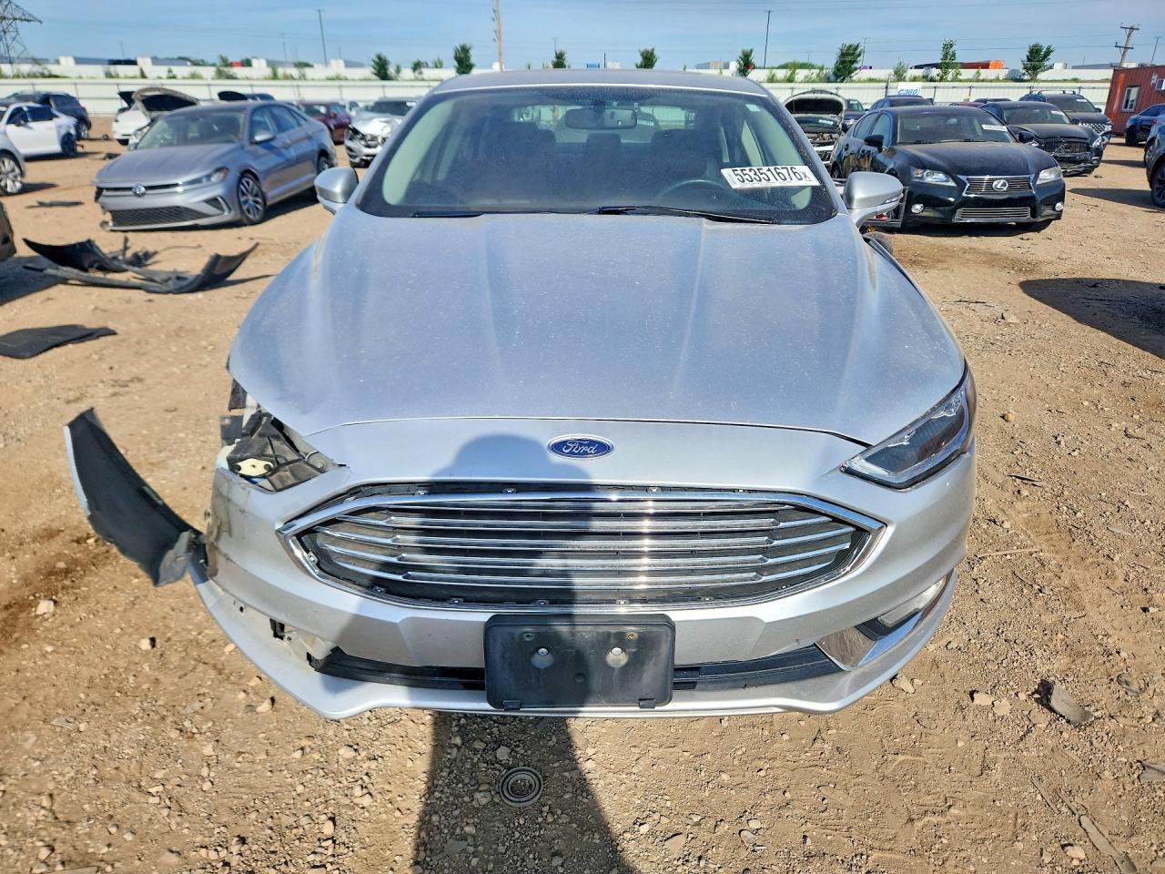 2018 Ford Fusion VIN 3FA6P0D95JR154869 COPART salvage auction — Front End, IL - SALVAGE CERTIFICATE, sold $2,600 on 2026-07-09 (photo 5)