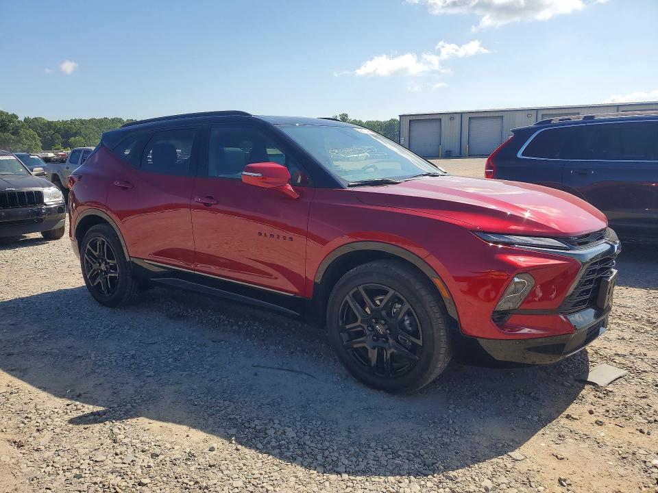 2025 Chevrolet Blazer VIN 3GNKBKRS7SS271207 COPART salvage auction — HAIL, AR - CERT OF TITLE-SALVAGE, sold $14,600 on 2026-08-17 (photo 4)