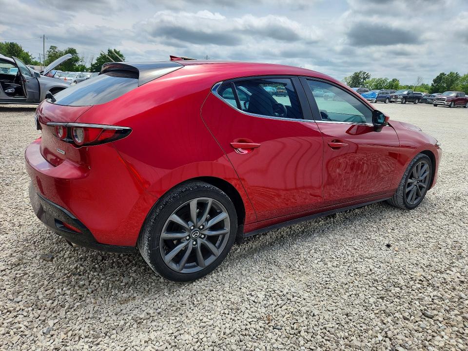 2019 Mazda VIN JM1BPAMM3K1114921 COPART salvage auction — HAIL, Mo - Salvage Certificate Of Title, sold $8,100 on 2026-07-27 (photo 3)