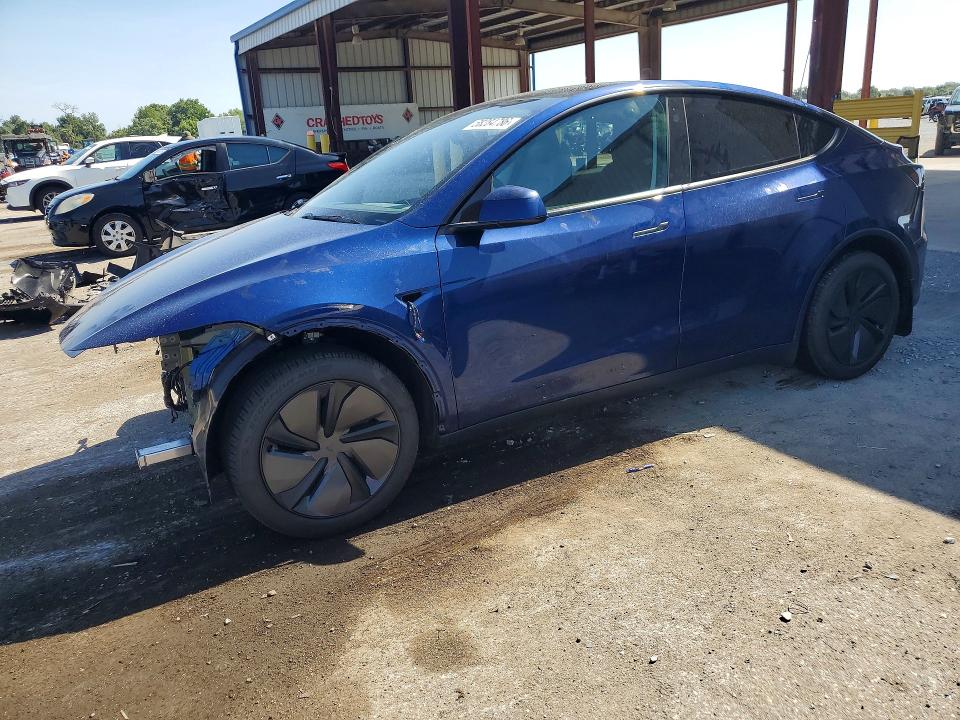 2026 Tesla Model y VIN 7SAYGDED7TA443091 COPART salvage auction — FRONT END, Fl - Cert Of Title Slvg Rebuildable, sold $14,700 on 2026-07-10 (photo 1)