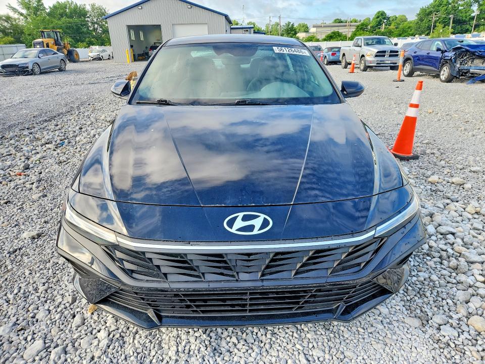 2024 Hyundai Elantra VIN KMHLM4DG5RU784550 COPART salvage auction — REAR END, Oh - Cert Of Title-Salvage, sold $5,500 on 2026-07-10 (photo 5)