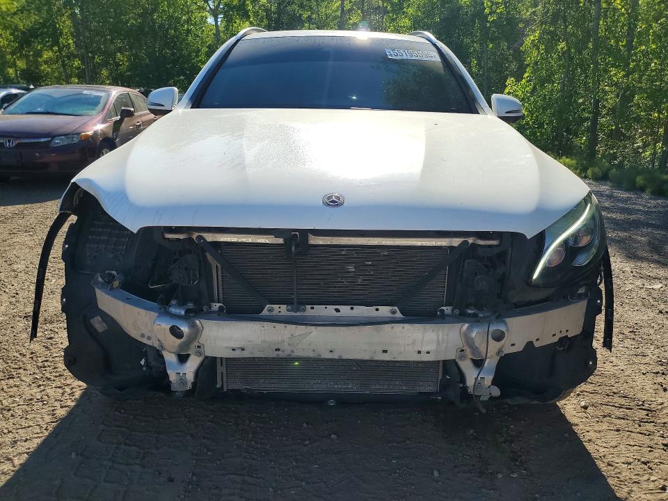 2018 Mercedes-benz Glc class VIN WDC0G4KB4JV093220 COPART salvage auction — FRONT END, On - Permit No Brand - Unfit, sold $11,700 on 2026-07-02 (photo 5)