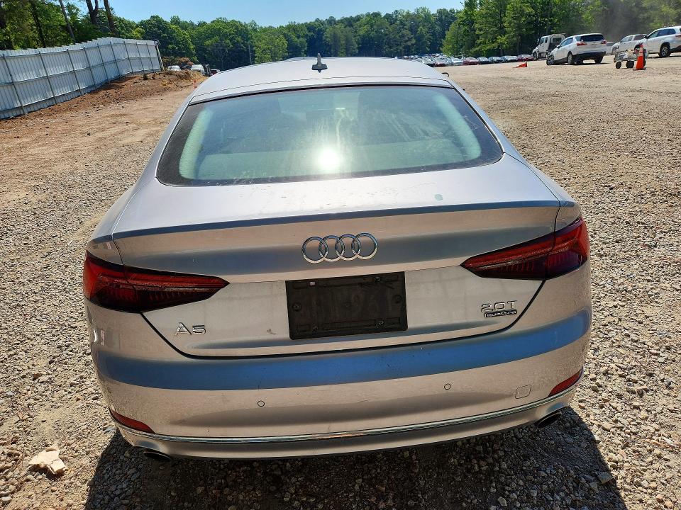 2018 Audi A5 VIN WAUBNCF52JA074995 COPART salvage auction — MINOR DENT/SCRATCHES, Ma - Dealer Only Clean Title, sold $5,100 on 2026-07-06 (photo 6)