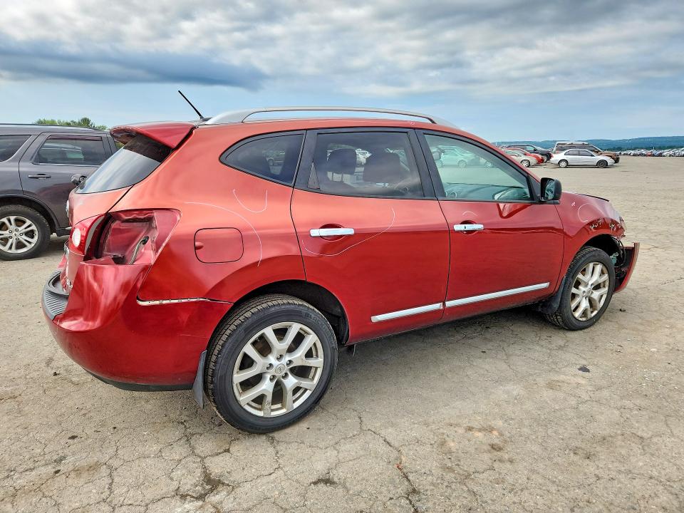 2013 Nissan VIN JN8AS5MV2DW613441 COPART salvage auction — REAR END, Pa - Certificate Of Salvage, sold $400 on 2026-07-17 (photo 3)