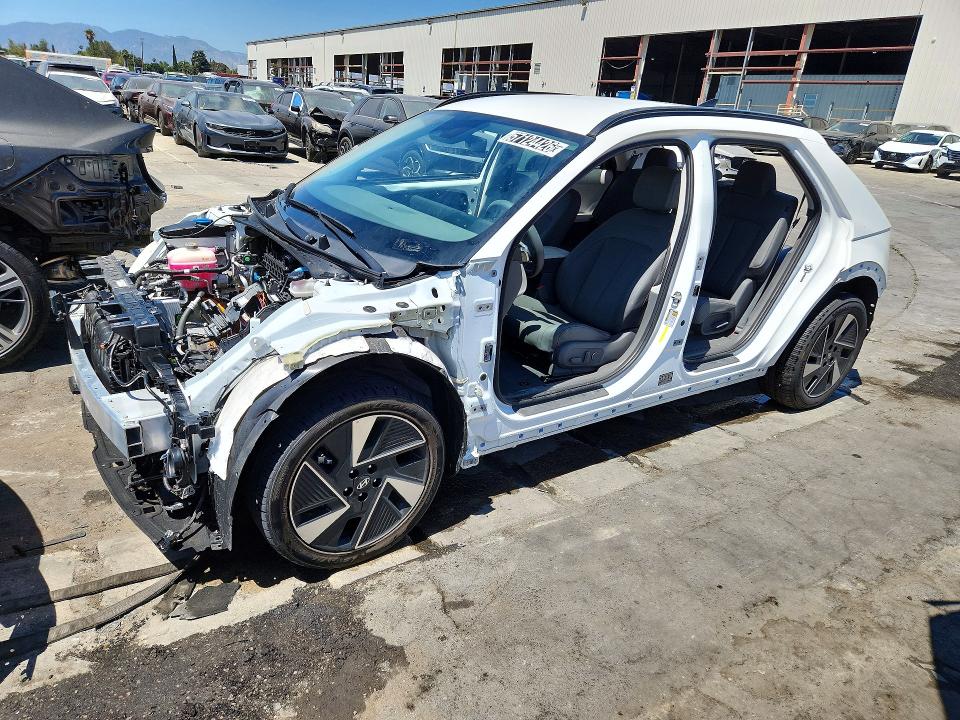 2025 Hyundai Ioniq 5 VIN 7YAKN4DA2SY007369 COPART salvage auction — STRIPPED, Ca - Certificate Of Title, sold $7,200 on 2026-07-07 (photo 1)