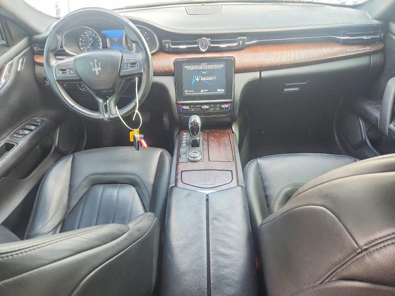 2018 Maserati Quattroporte VIN ZAM56YPAXJ1291793 COPART salvage auction — FRONT END, TX - SALVAGE VEHICLE TITLE, sold $200 on 2026-07-30 (photo 8)