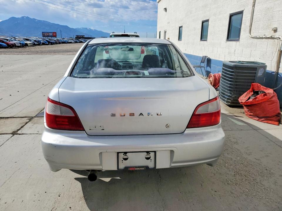 2002 Subaru Impreza VIN JF1GD67592G506143 COPART salvage auction — SIDE, Ut - Salvage Certificate, sold $875 on 2026-07-13 (photo 6)