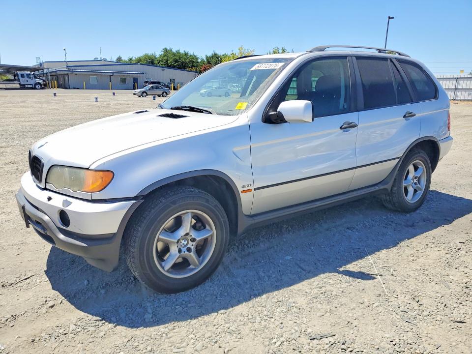 2001 BMW X5 VIN WBAFA53541LM88538 COPART salvage auction — FRONT END, Ca - Salvage Certificate, sold $400 on 2026-07-14 (photo 1)