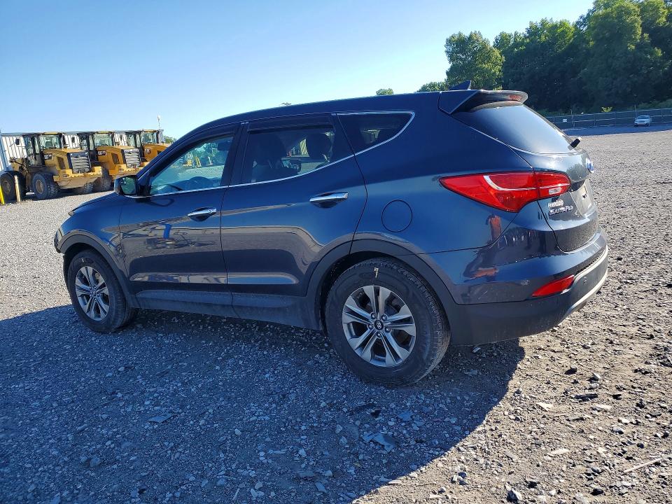 2016 Hyundai Santa fe VIN 5XYZT3LB0GG379101 COPART salvage auction — FRONT END, VA - CERT OF TITLE - SALVAGE, sold $2,450 on 2026-07-09 (photo 2)