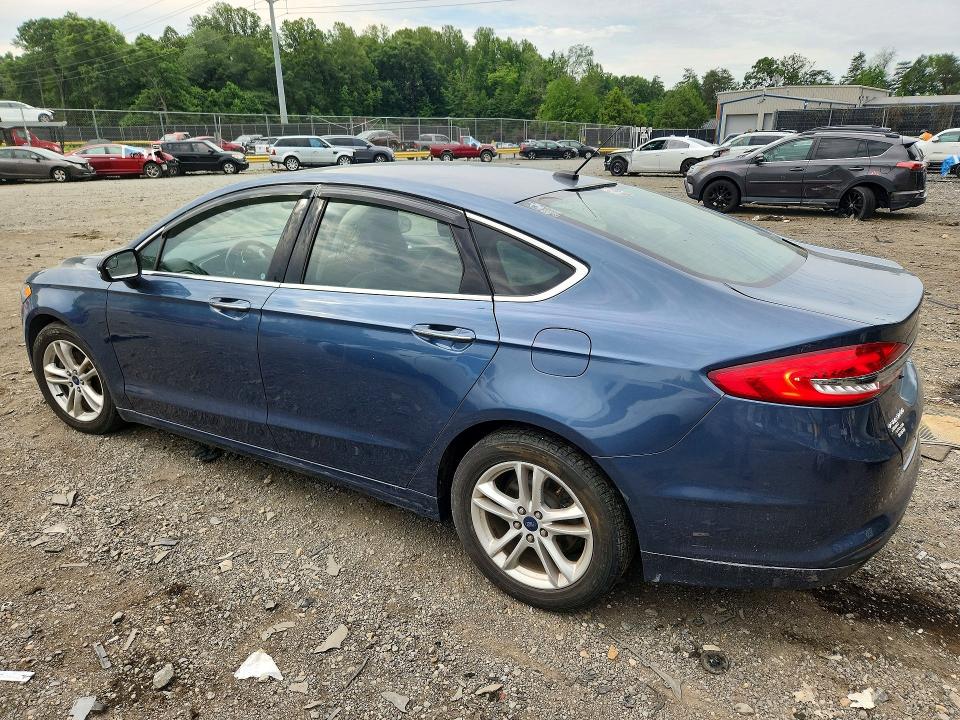 2018 Ford Fusion VIN 3FA6P0HD0JR189186 COPART salvage auction — MINOR DENT/SCRATCHES, Ct - Certificate Of Title (P), sold $1,250 on 2026-07-31 (photo 2)