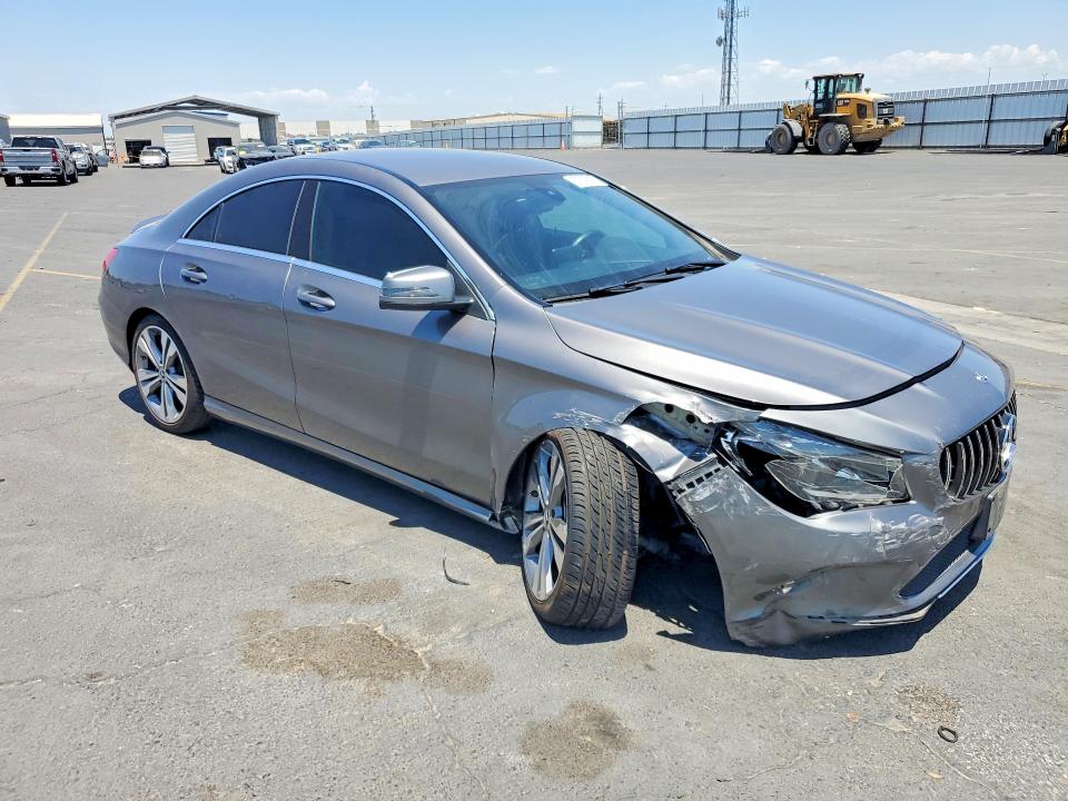 2019 Mercedes-benz Cla-klasse VIN WDDSJ4EB1KN711077 COPART salvage auction — FRONT END, Ca - Salvage Certificate, sold $1,800 on 2026-07-30 (photo 4)