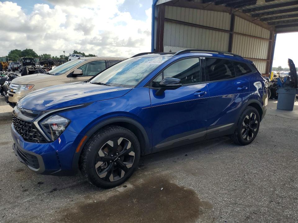 2023 Kia Sportage VIN 5XYK6CAF7PG006037 COPART salvage auction — REAR END, Fl - Cert Of Title Slvg Rebuildable, sold $7,000 on 2026-07-17 (photo 1)
