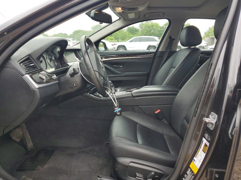 2014 BMW 5er VIN WBA5B3C58ED537379 COPART salvage auction — MECHANICAL, Il - Certificate Of Title, sold $3,100 on 2026-07-08 (photo 7)