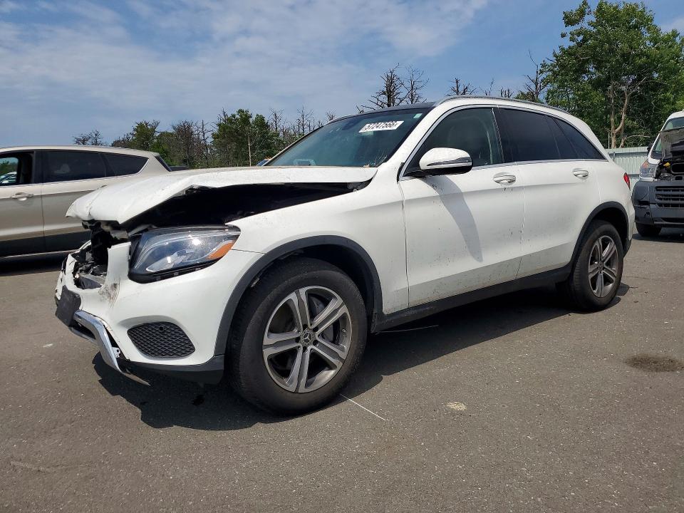 2019 Mercedes-benz Glc VIN WDC0G4KB7KF662332 COPART salvage auction — FRONT END, Ny - Mv-907A Salvage Certificate, sold $7,000 on 2026-07-06 (photo 1)
