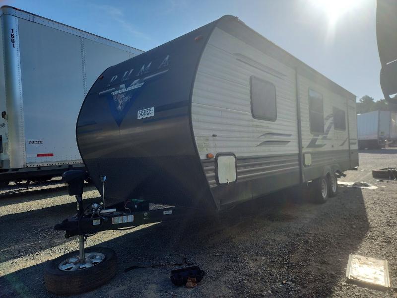 2020 Puma VIN 5ZT2PURB8L4005863 COPART salvage auction — HAIL, Ar - Certificate Of Title, sold $8,000 on 2026-08-25 (photo 2)