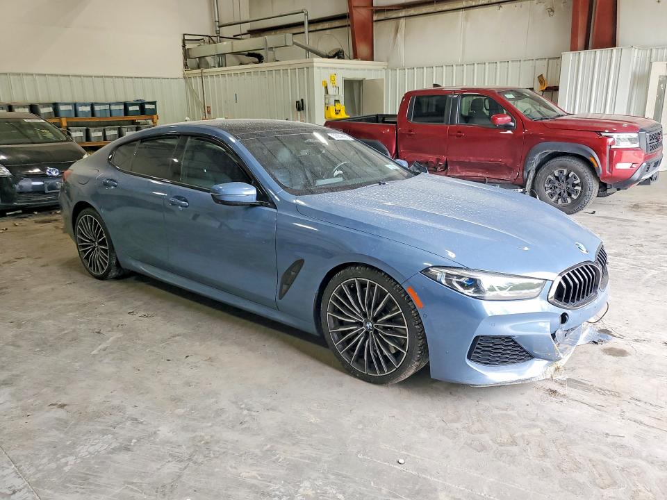 2021 BMW M8 VIN WBAGV8C02MCG42752 COPART salvage auction — FRONT END, Ny - Mv-907A Salvage Certificate, sold $15,900 on 2026-07-13 (photo 4)