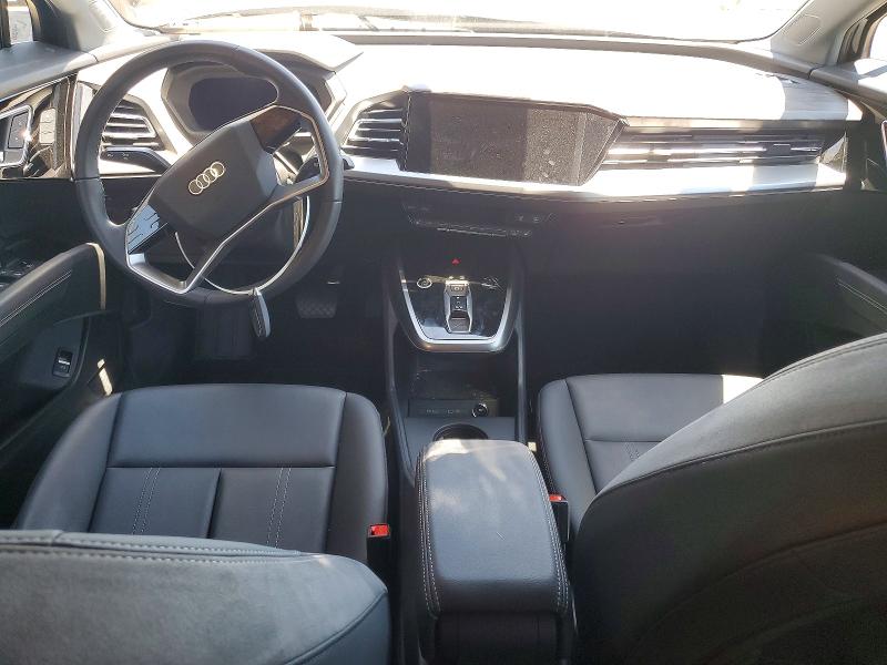 2025 Audi Q4 e-tron VIN WA1KUBFZ6SP066135 COPART salvage auction — FRONT END, Co - Public - Salvage Title, sold $11,400 on 2026-09-08 (photo 8)