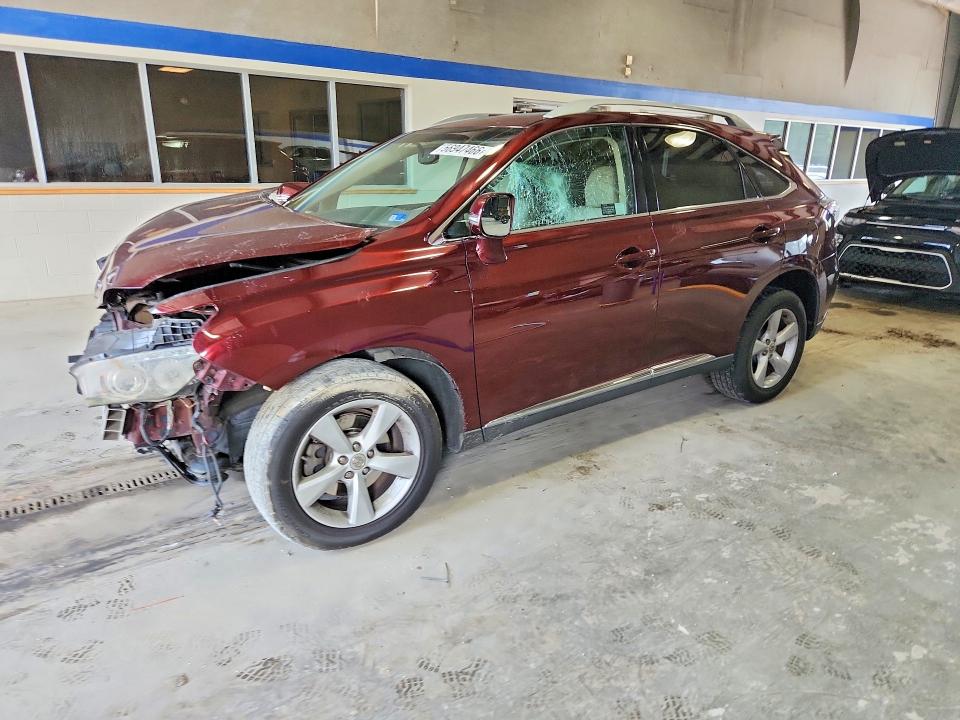 2013 Lexus Rx VIN 2T2BK1BAXDC157668 COPART salvage auction — FRONT END, VA - CERT OF TITLE - SALVAGE, sold $2,750 on 2026-07-02 (photo 1)