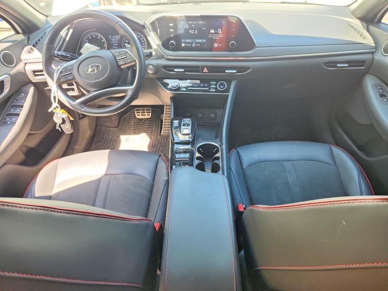 2022 Hyundai Sonata VIN 5NPEJ4J29NH139600 COPART salvage auction — FRONT END, Salvage Title, sold $8,300 on 2026-07-14 (photo 8)