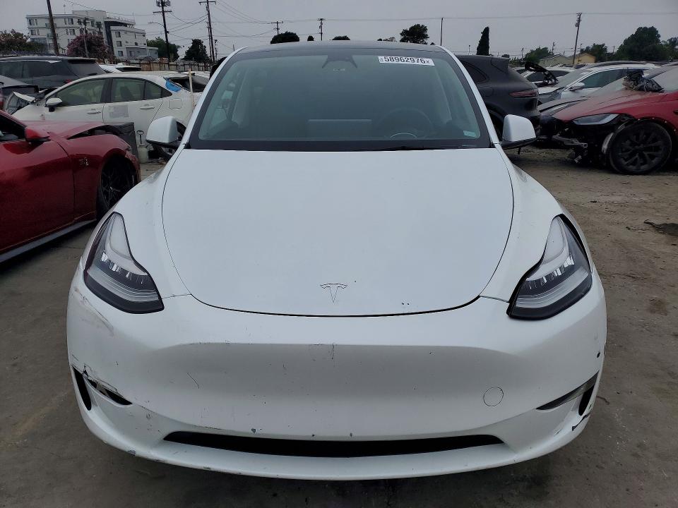 2023 Tesla Model y VIN 7SAYGDEE1PA025737 COPART salvage auction — FRONT END, Ca - Salvage Certificate, sold $14,200 on 2026-07-20 (photo 5)