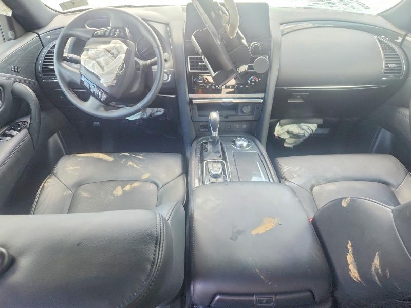 2024 Nissan Armada VIN JN8AY2BB0R9854104 COPART salvage auction — FRONT END, Oh - Cert Of Title-Salvage, sold $125 on 2026-07-28 (photo 8)