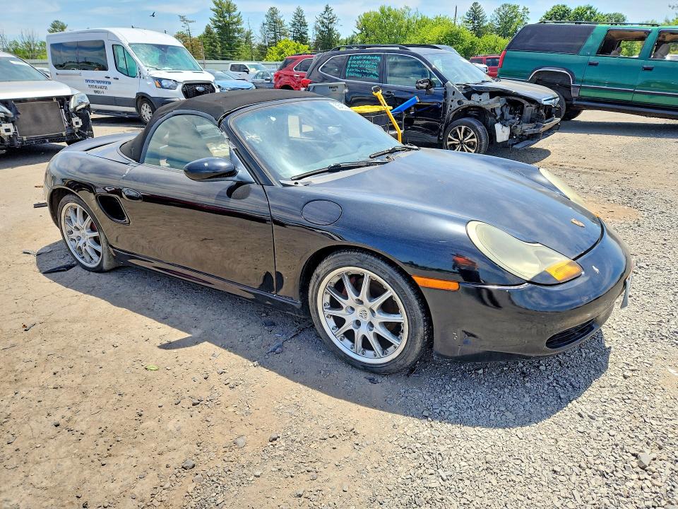 1998 Porsche Boxster VIN WP0CA2985WU622884 COPART salvage auction — ROOF, Pa - Cert Of Salvage-R=Reconstructe (P), sold $1,200 on 2026-07-02 (photo 4)