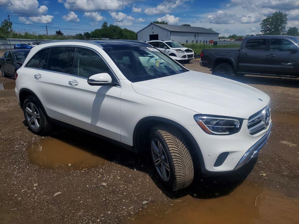2021 Mercedes-benz Glc VIN W1N0G8EB7MF921261 COPART salvage auction — HAIL, Oh - Cert Of Title-Salvage, sold $9,100 on 2026-07-23 (photo 4)
