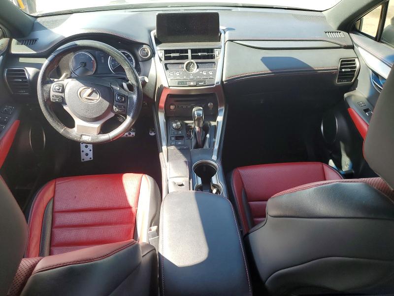 2018 Lexus Nx VIN JTJYARBZXJ2092642 COPART salvage auction — FRONT END, Nv - Salvage Title, sold $5,900 on 2026-07-30 (photo 8)