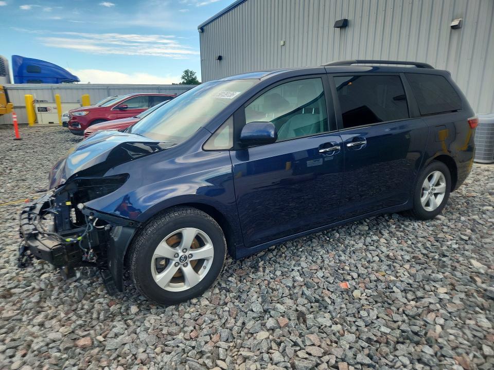2020 Toyota VIN 5TDKZ3DC4LS023786 COPART salvage auction — FRONT END, Wi - Cert Of Title-Salvage Vehicle, sold $4,450 on 2026-07-13 (photo 1)
