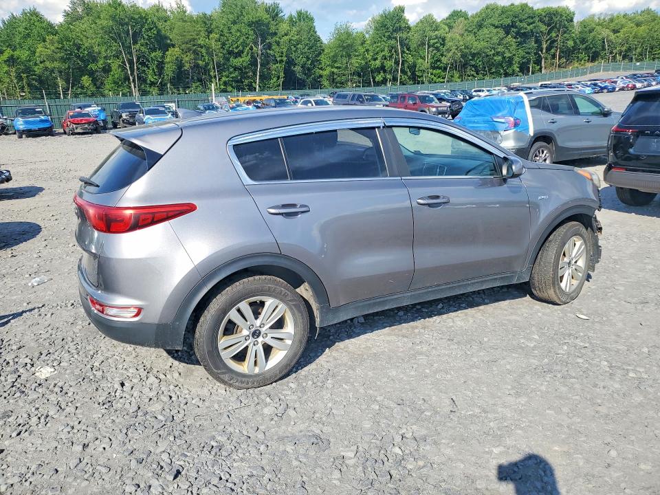 2018 Kia Sportage VIN KNDPMCACXJ7393429 COPART salvage auction — FRONT END, Pa - Certificate Of Salvage, sold $2,300 on 2026-07-15 (photo 3)