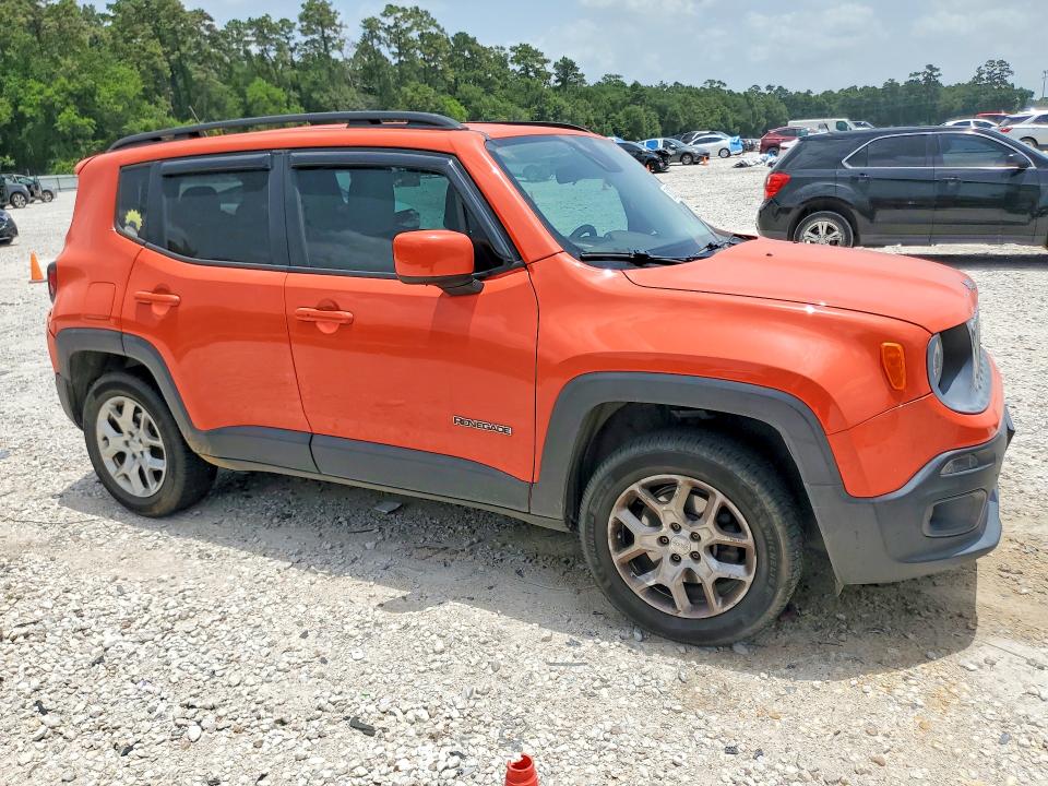 2015 Jeep Renegade VIN ZACCJBBT9FPB88467 COPART salvage auction — REAR END, Nj - Cert Of Title-Salvage, sold $2,100 on 2026-07-28 (photo 4)