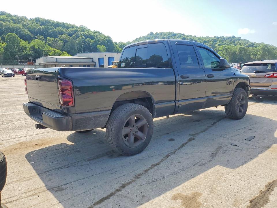 2008 Dodge Ram 1500 VIN 1D7HU18278S596751 COPART salvage auction — REAR END, Pa - Certificate Of Salvage, sold $2,400 on 2026-07-09 (photo 3)