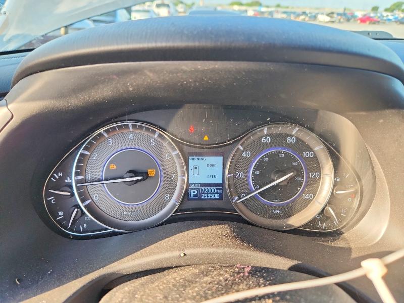 2014 Infiniti Qx80 VIN JN8AZ2NE6E9064965 COPART salvage auction — HAIL, Mt - Certificate Of Title, sold $2,000 on 2026-07-08 (photo 9)