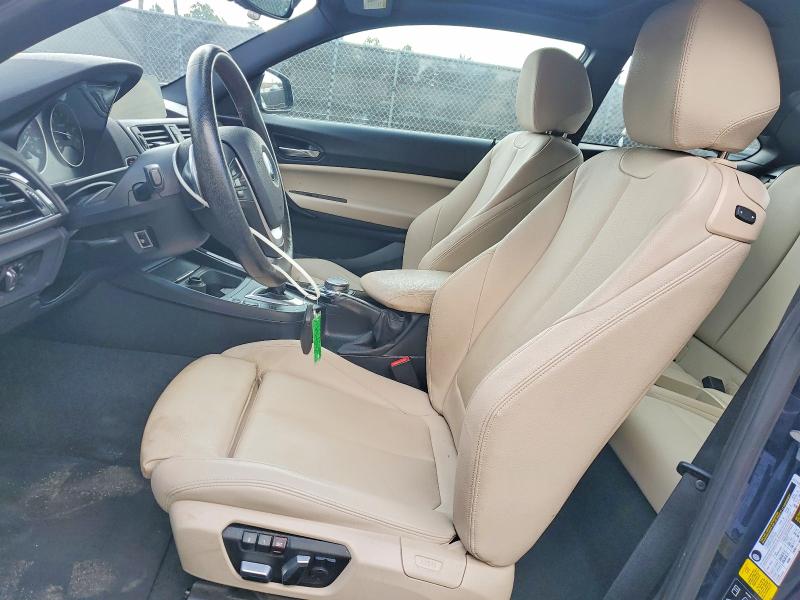 2017 BMW 2er VIN WBA2H9C36HV642553 COPART salvage auction — FRONT END, Md - Cert Of Salvage > 75% Damage, sold $4,300 on 2026-07-14 (photo 7)