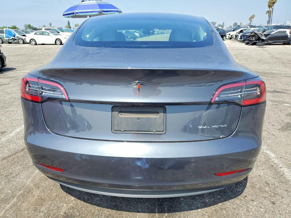 2019 Tesla Model 3 VIN 5YJ3E1EB5KF386823 COPART salvage auction — FRONT END, Ca - Salvage Certificate, sold $3,250 on 2026-07-07 (photo 6)