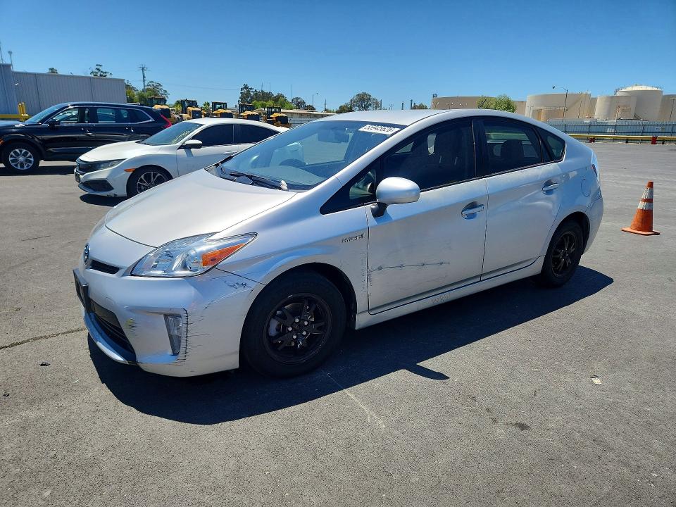 2015 Toyota Prius VIN JTDKN3DU7F0466476 COPART salvage auction — VANDALISM, CA - SALVAGE CERTIFICATE, sold $2,200 on 2026-07-13 (photo 1)