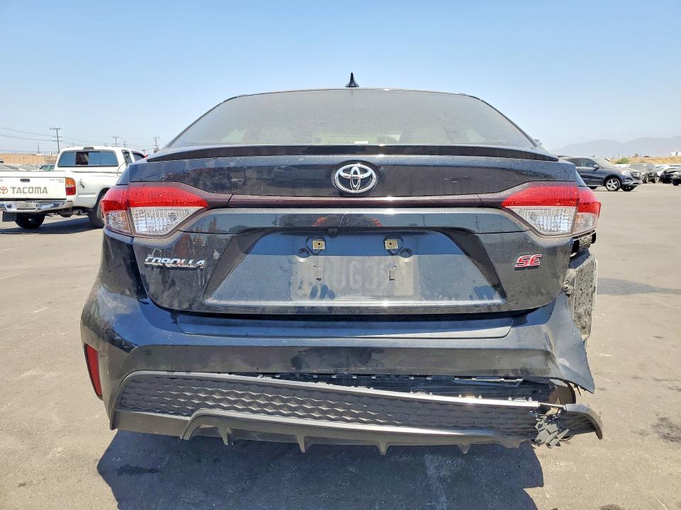 2020 Toyota Corolla VIN JTDS4RCE8LJ052077 COPART salvage auction — FRONT END, Ca - Salvage Certificate, sold $1,050 on 2026-07-06 (photo 6)